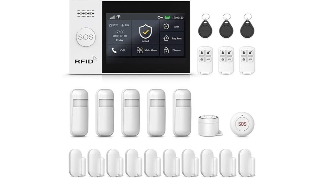 wireless security with alerts