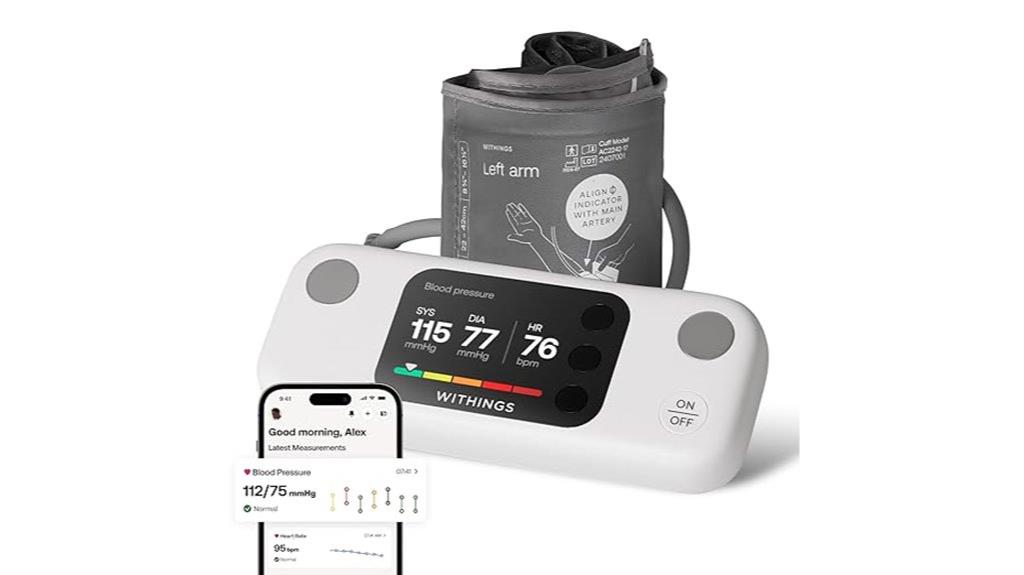 withings vision blood pressure