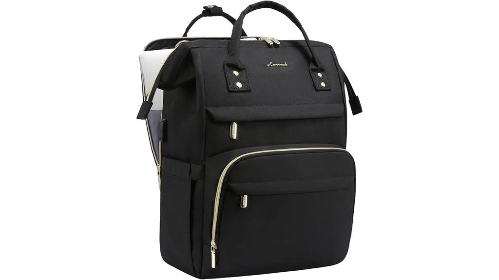 women s 15 6 inch water resistant backpack