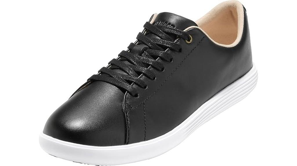 women s leather athletic sneakers