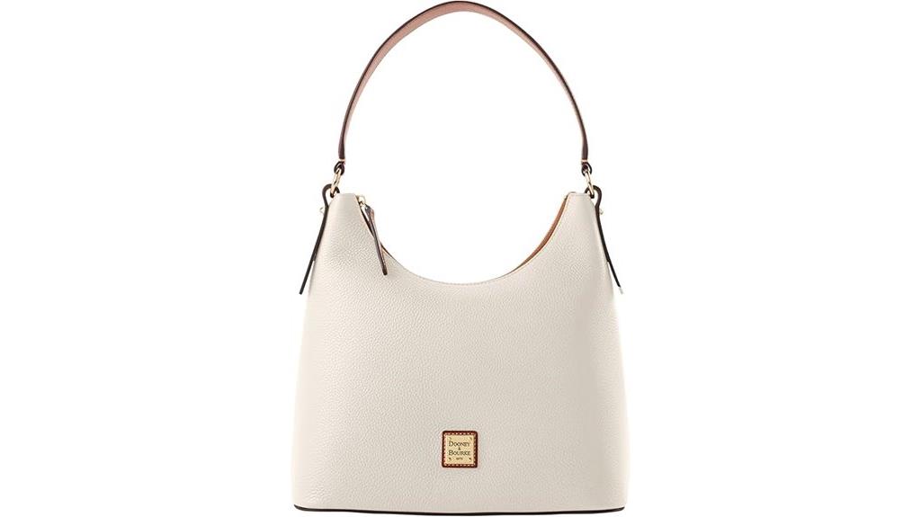 women s pebble leather hobo