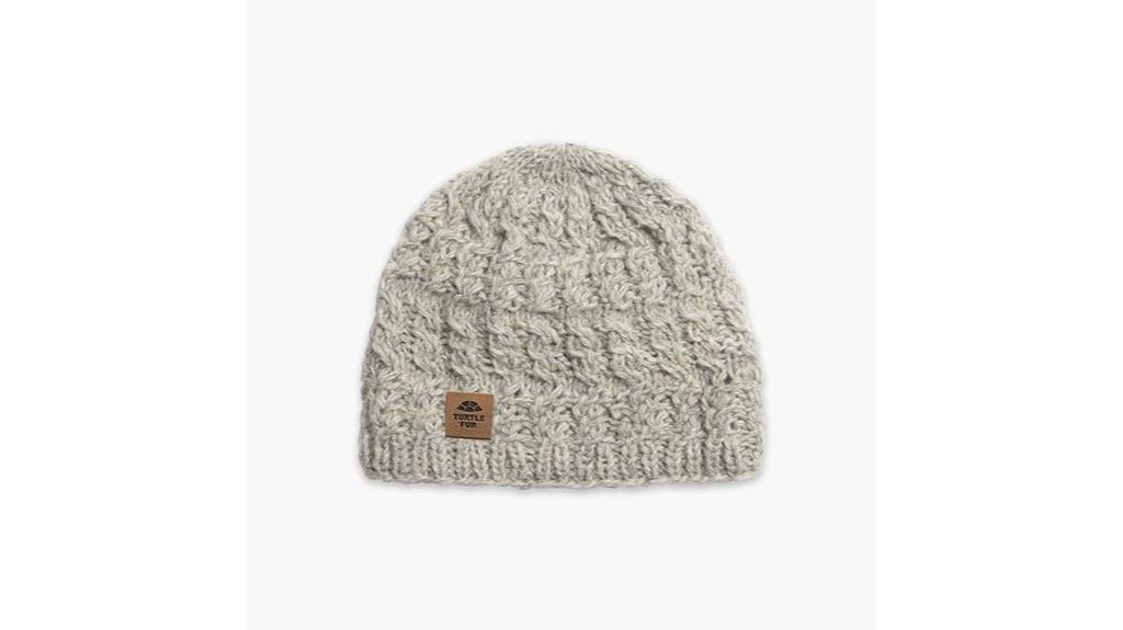 women s wool knit beanie