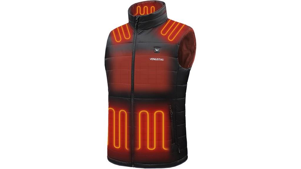 heated men s lightweight vest