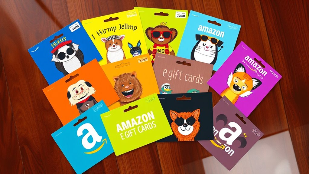 humorous amazon gift cards