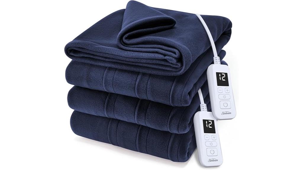 king size electric fleece blanket