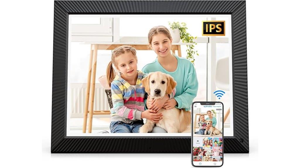 large digital photo frame
