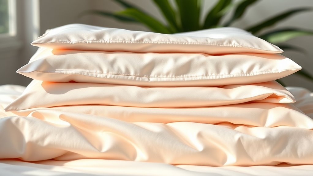 luxury silk pillowcases benefits