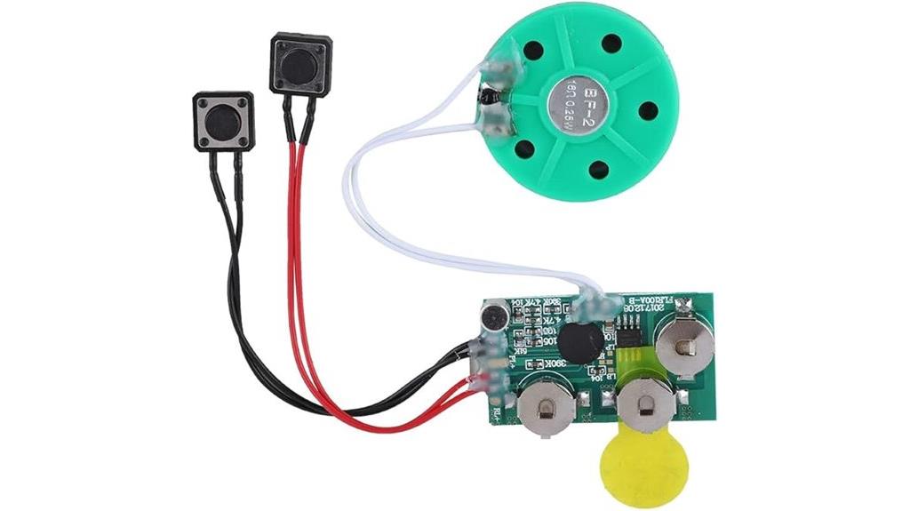 sound module for greeting cards