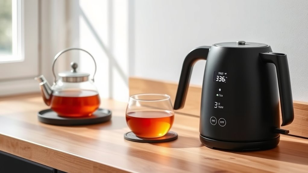 top electric kettles with temp