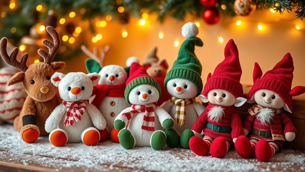 top jellycat holiday plush