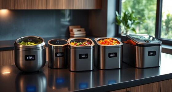 top kitchen compost bins