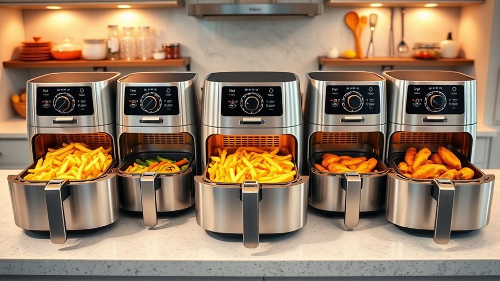 top large family air fryers