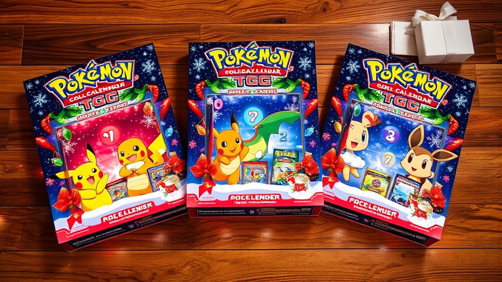 top pok mon tcg holiday calendars