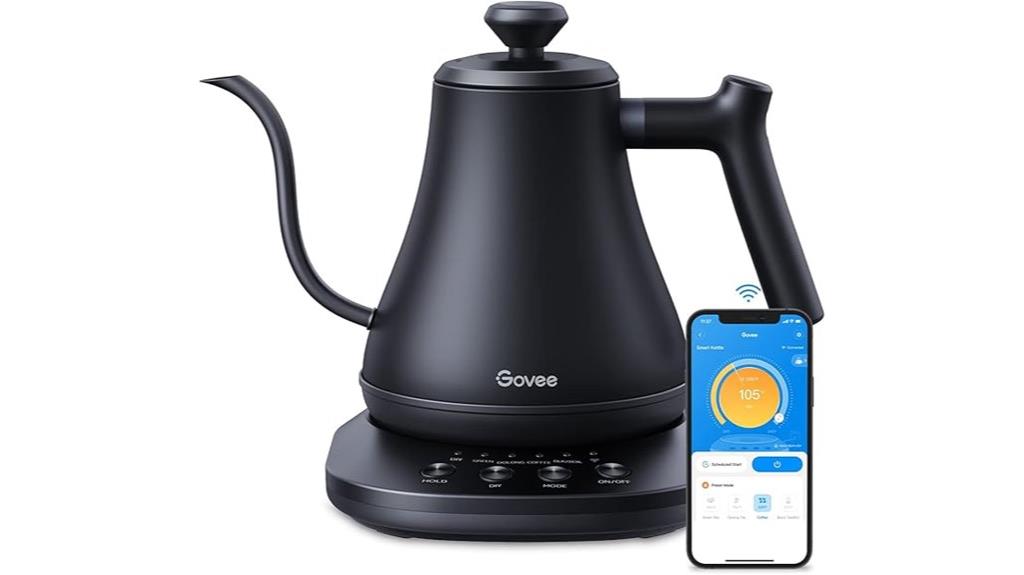 wifi controlled temperature electric kettle