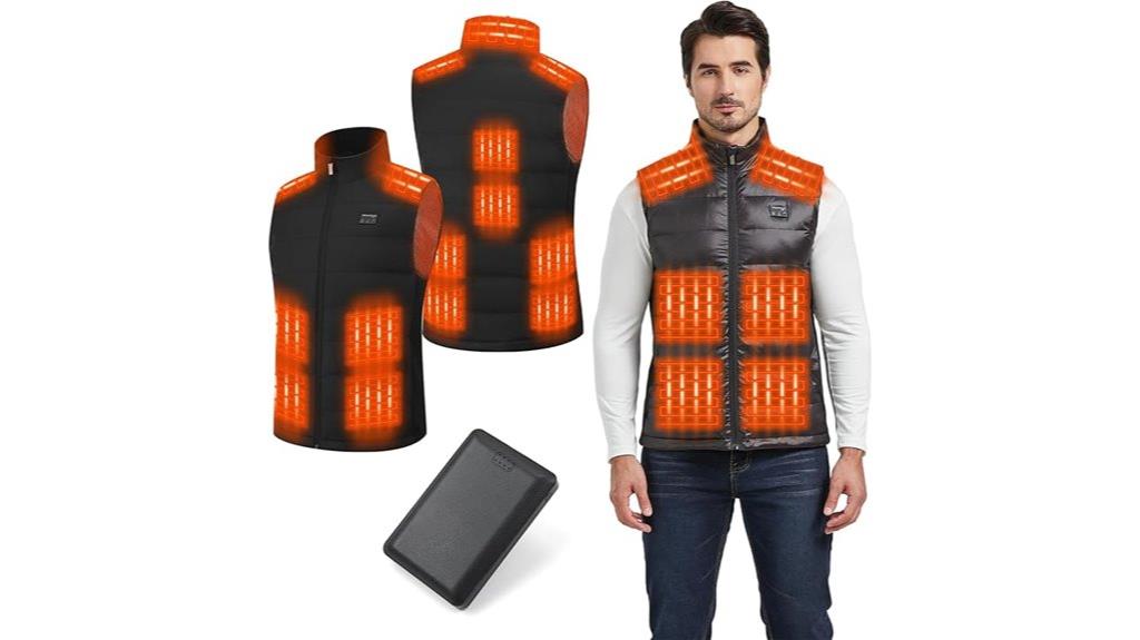 wireless heated vest battery