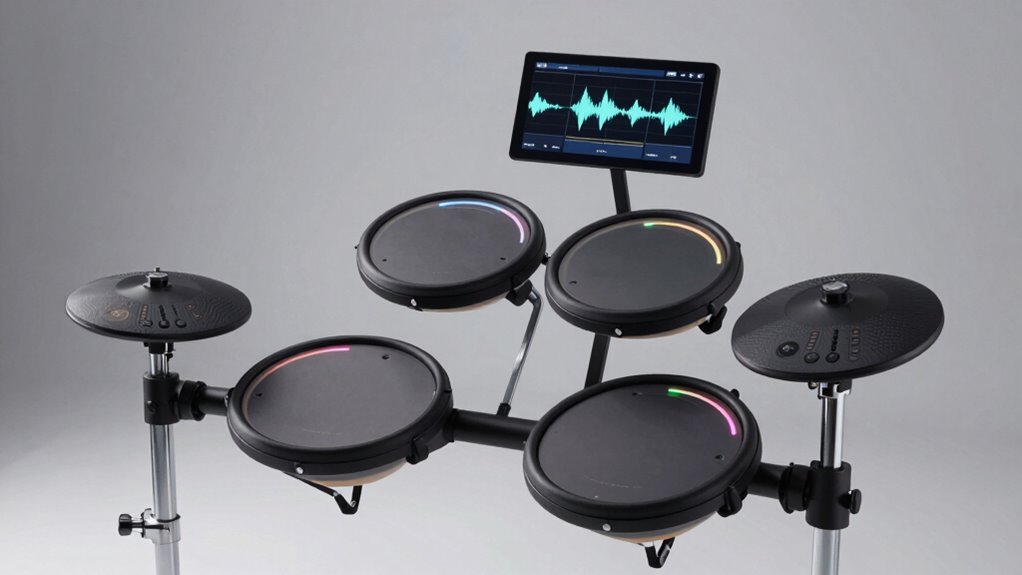 affordable realistic portable drums