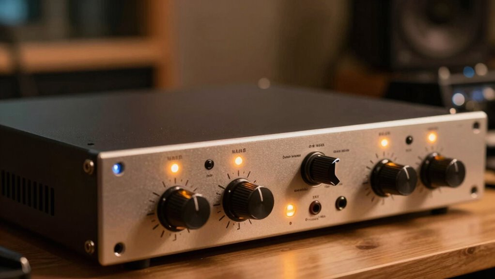 amplifies and clarifies sound