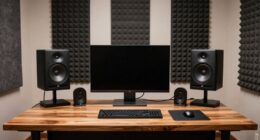 desk speakers treatment placement