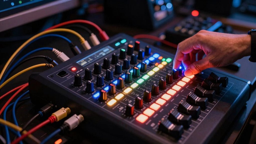 digital mixer scene storage