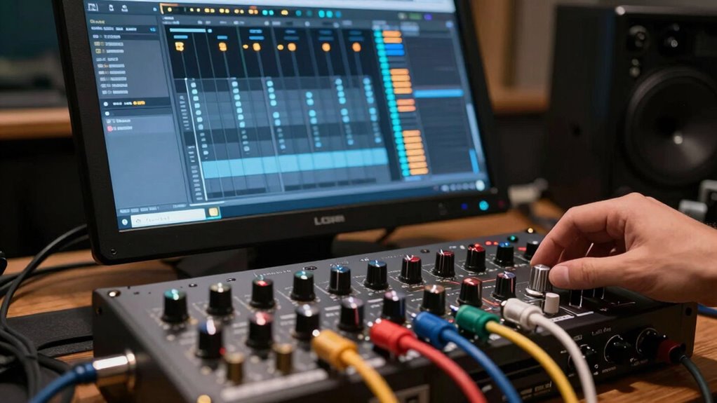 external hardware signal routing