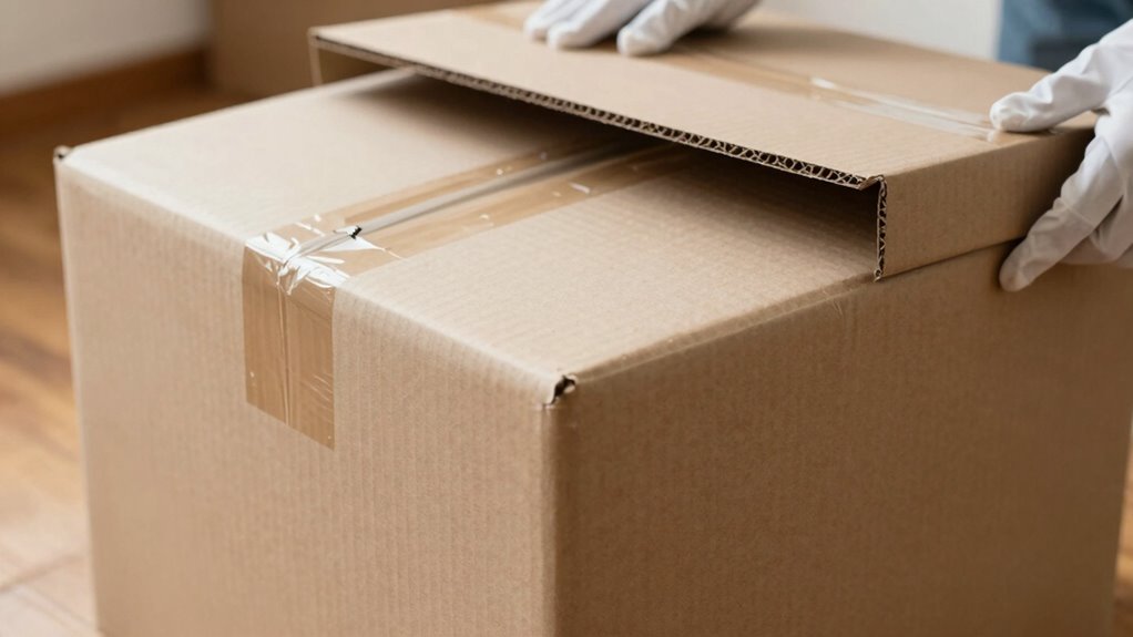 inspect package for damages