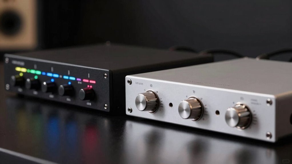 internal vs external preamps