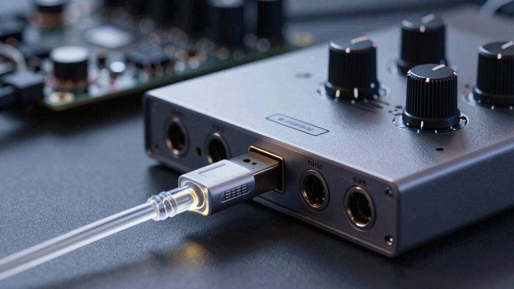 managing bus powered interface noise