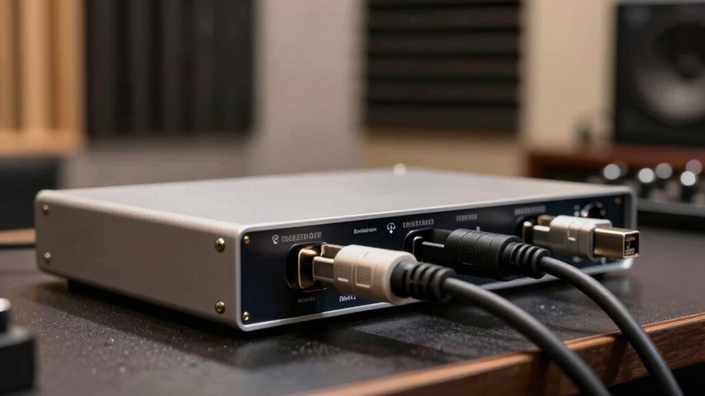 minimize noise in bus powered interfaces