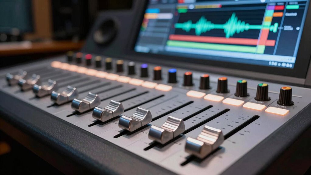 motorized faders time saving tips