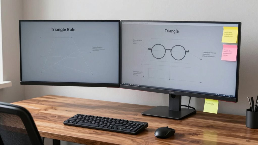 optimal ergonomic monitor setup