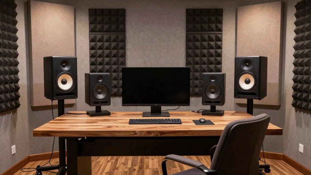 optimize small studio acoustics