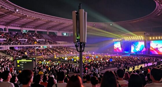 optimize venue wireless frequencies