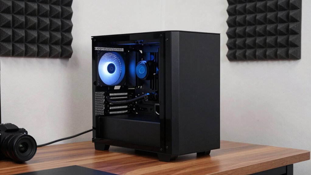 silent pc fan placement