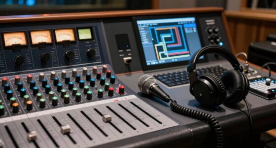 simplified cue and headphone routing