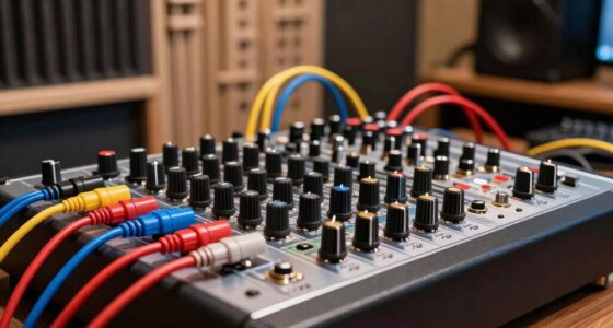 simplified hybrid studio patching