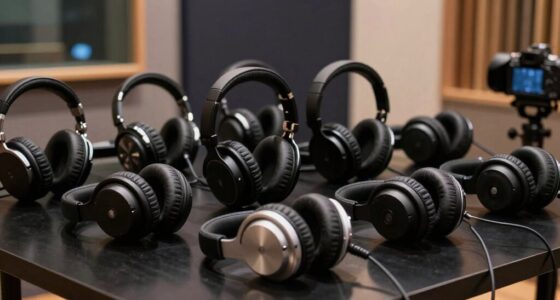 top closed back vocal headphones