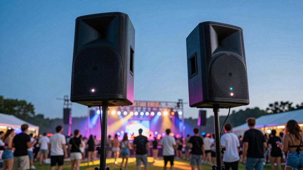 top outdoor dj pa speakers
