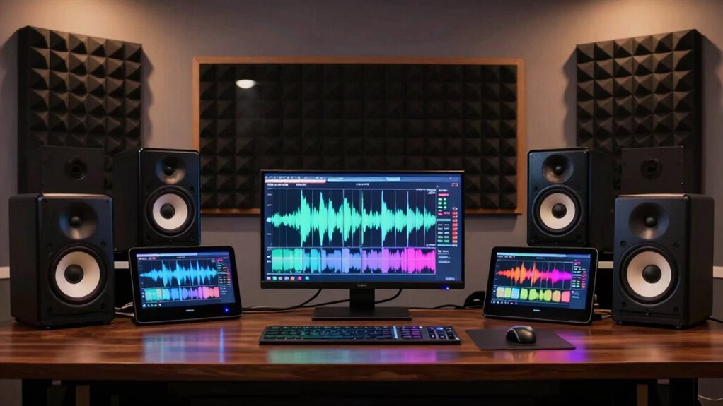 top room correction monitors