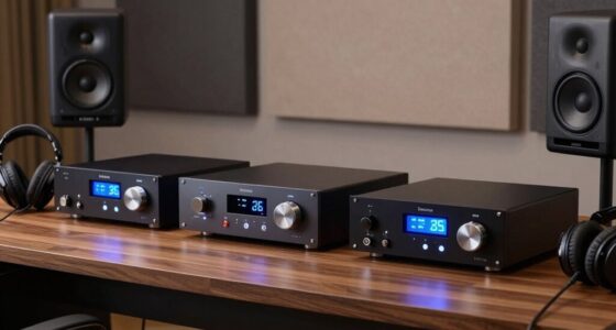 top studio headphone amps