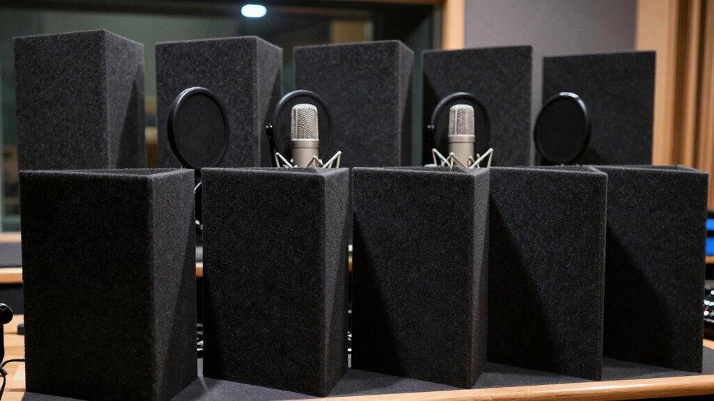 top vocal reflection shields