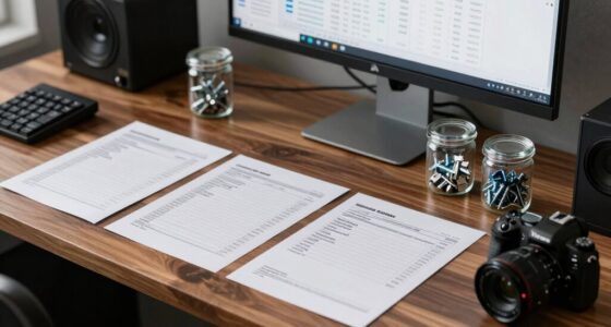 track studio equipment details