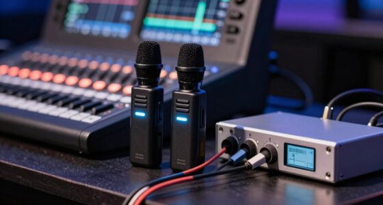 wireless mic frequency management