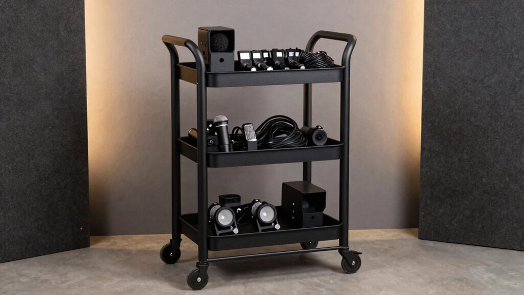 choosing durable studio gear cart