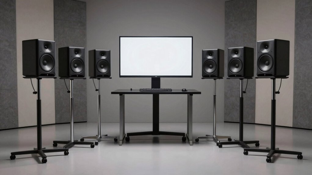 large monitor studio stands