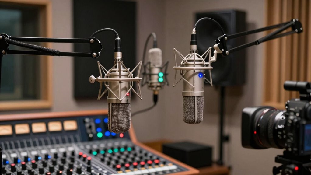 microphone selection for streaming