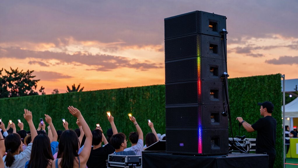 outdoor concert sound considerations