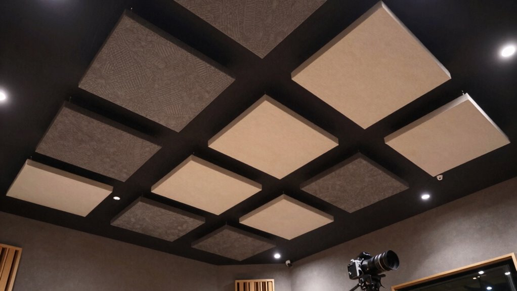 top acoustic ceiling cloud panels