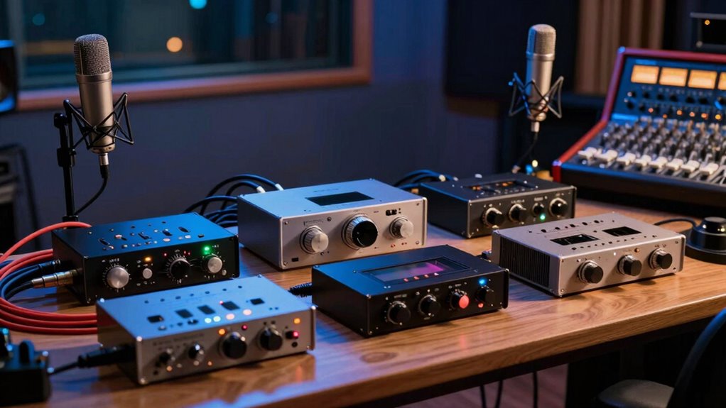 top band recording interfaces