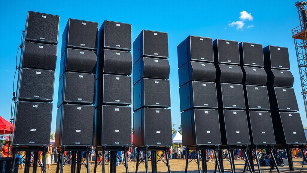 top compact line array systems