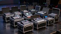 top digital mixer flight cases